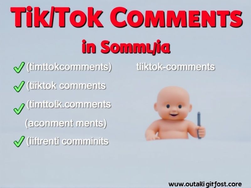 Boost Your TikTok Presence in Somalia: Buy Authentic Comments Today
