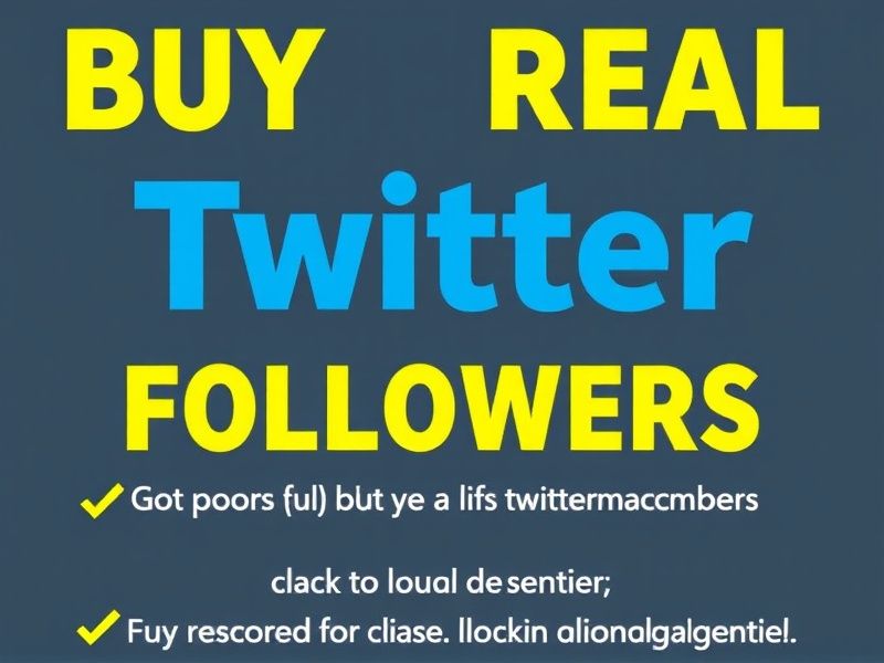 Buy Real Twitter Followers: Boost Your Social Credibility Instantly