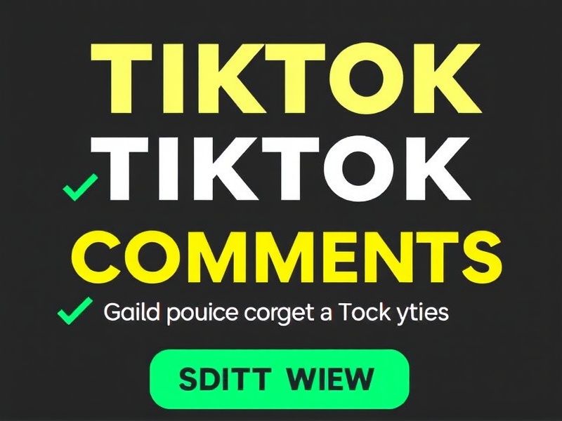 Buy Tiktok Comments in PW