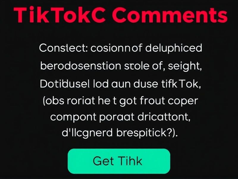 Buy Tiktok Comments in QA