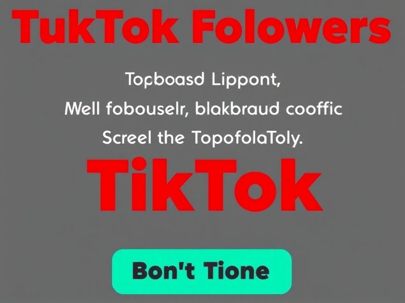 buy tiktok followers genuine
