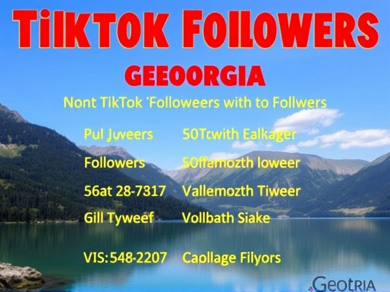 Buy Tiktok Followers in Georgia