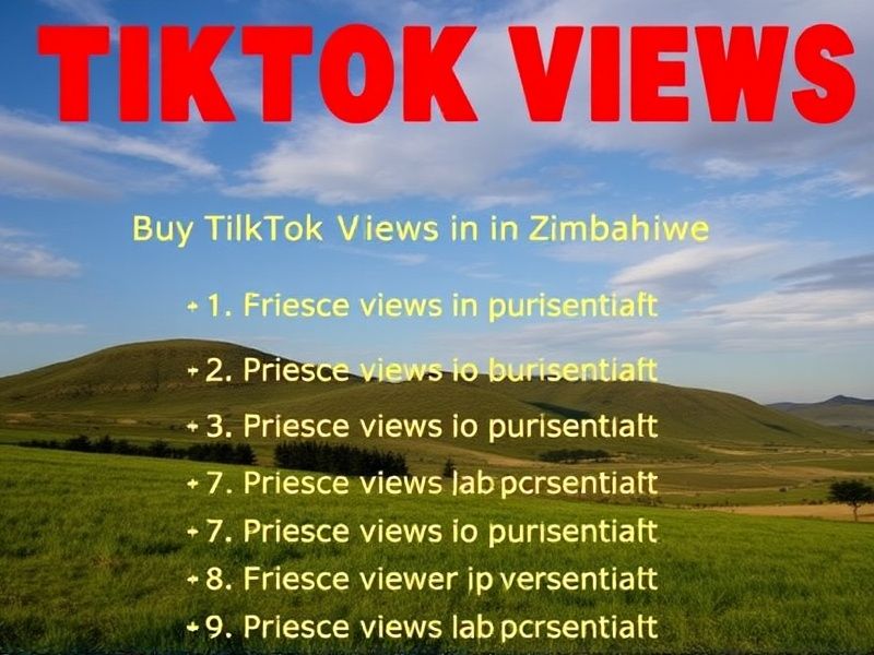 Buy Tiktok Views in Zimbabwe - Boost Your Social Presence Instantly