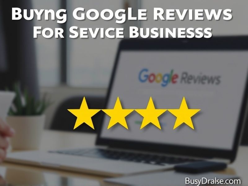 Buying Google Reviews for Service Business SEO