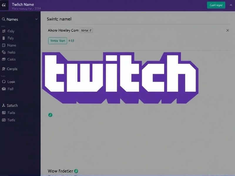 Can I Change My Twitch Name? A Step-by-Step Guide to Updating Your Channel Identity