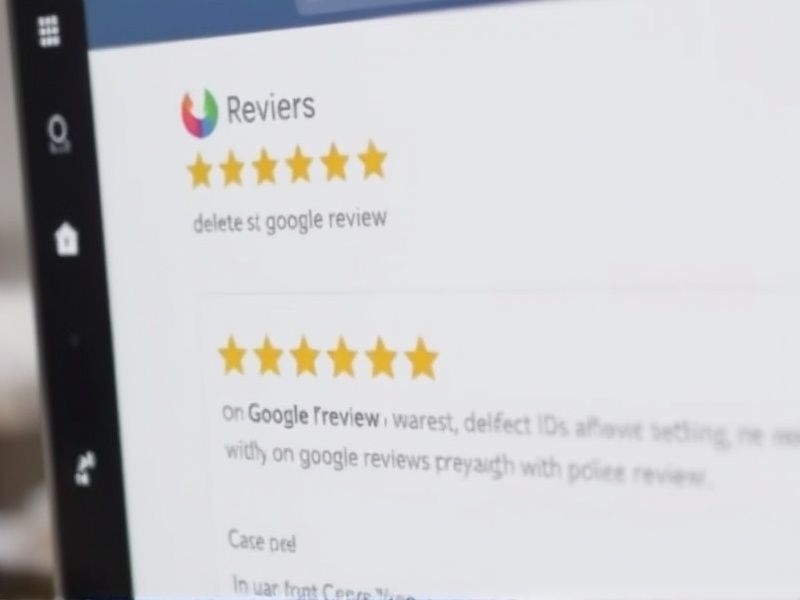 can i delete a google review