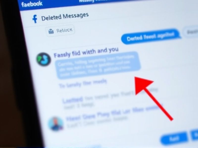 can you see deleted messages on fb