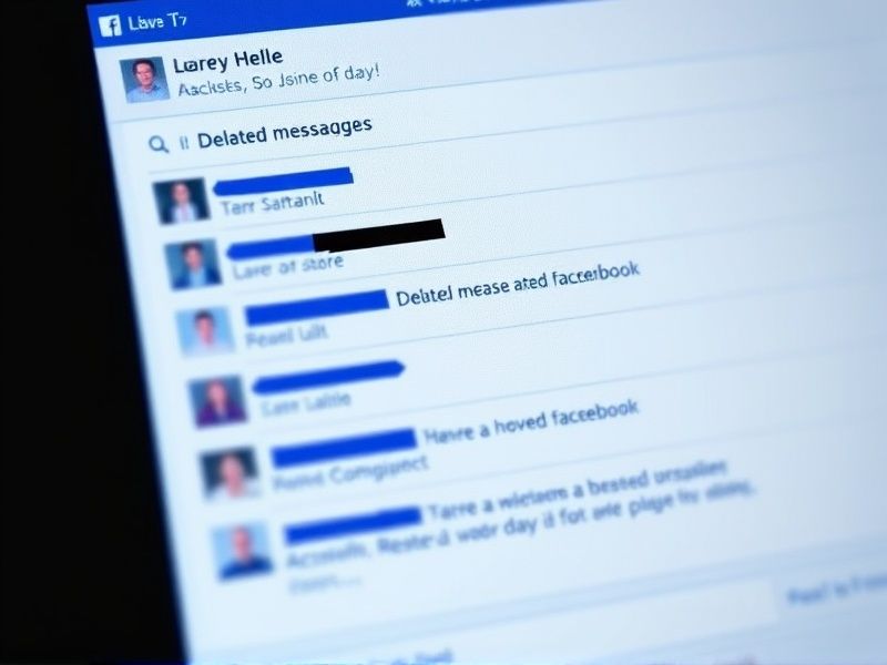 deleted messages on facebook