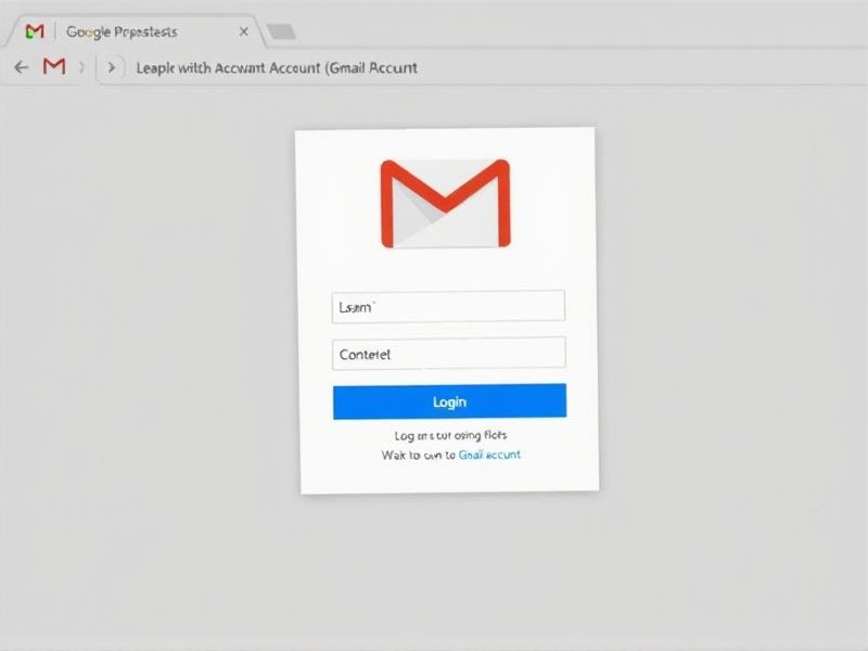 gmail account account login