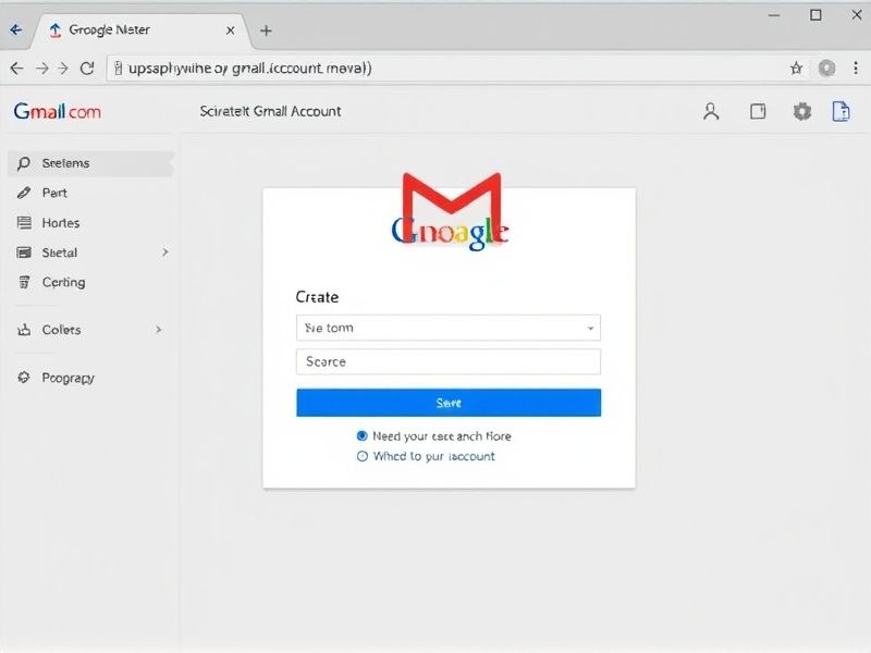 gmail account to create