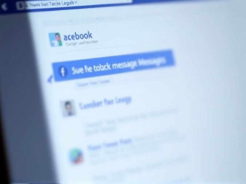 how do you look at deleted facebook messages