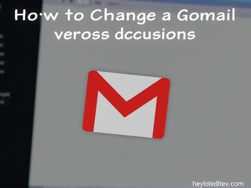 How to Change a Gmail Account: Step-by-Step Guide for Seamless Transition