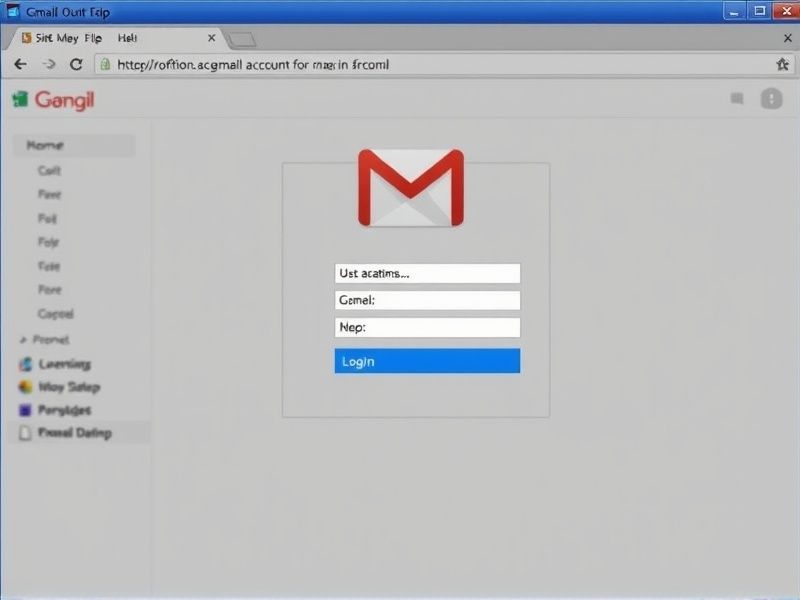 how to log out my gmail account