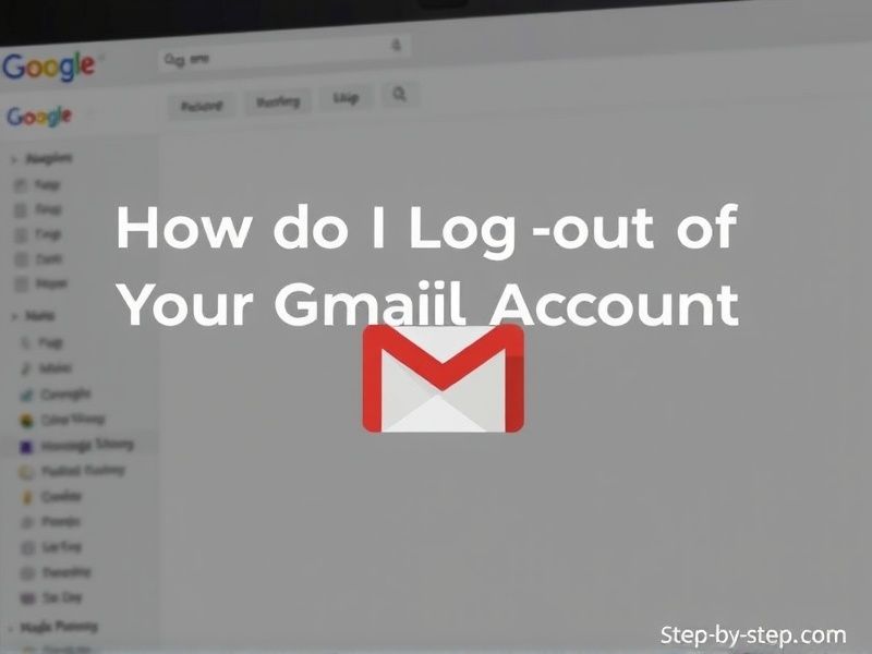 How to Log Out of Your Gmail Account: A Step-by-Step Guide