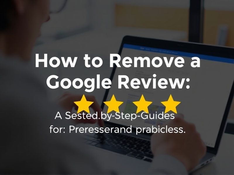 How to Remove a Google Review: A Step-by-Step Guide for Business Owners