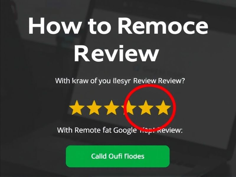 how to remove google review