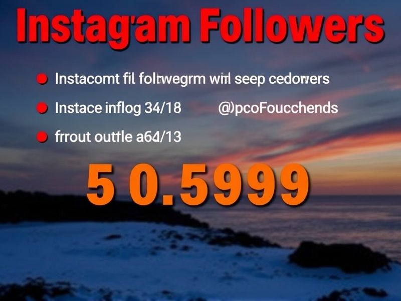 instagram followers for sale