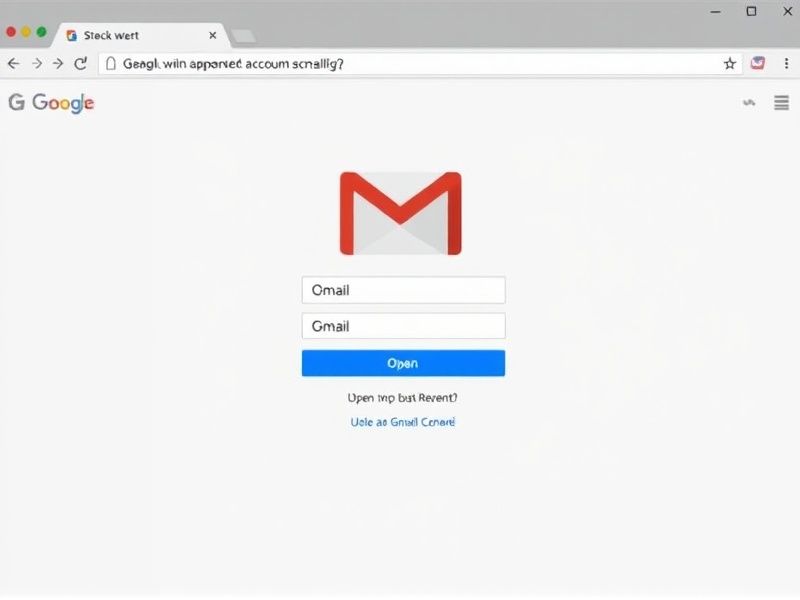 open a gmail account