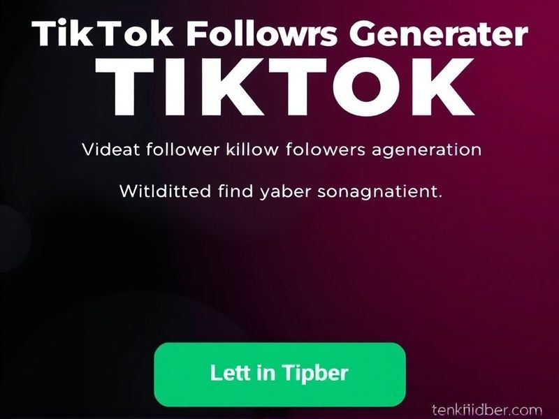TikTok Followers Generator: Boost Your Social Presence Instantly