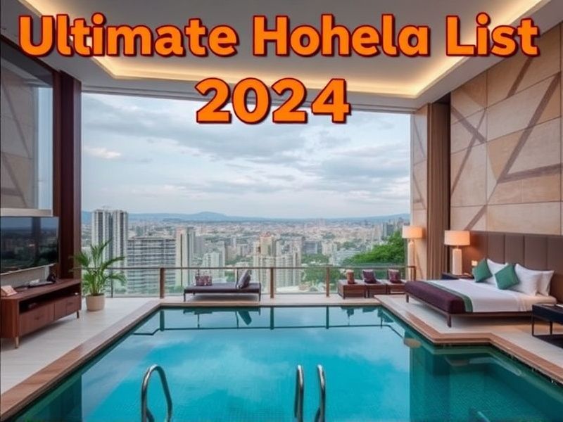 Ultimate Hotel Name List for 2024: Curated Luxury & Budget Stays Worldwide